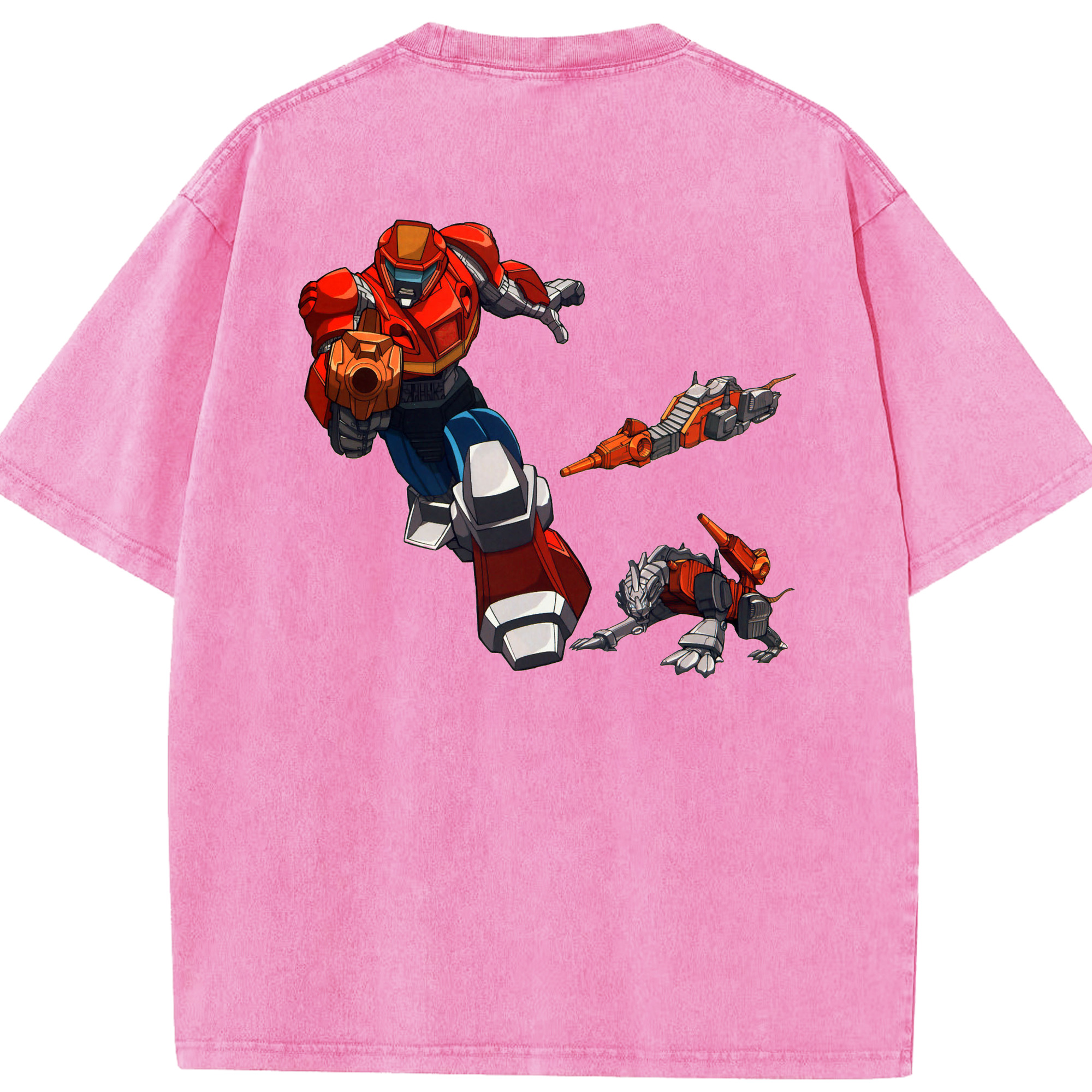 （画像用）  綿100% ヴィンテージ風 半袖Tシャツ（背面プリント）